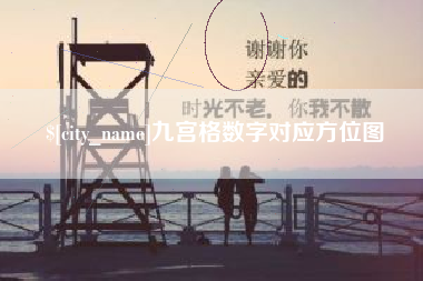南安九宫格数字对应方位图