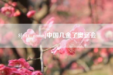 南安中国几金了奥运会