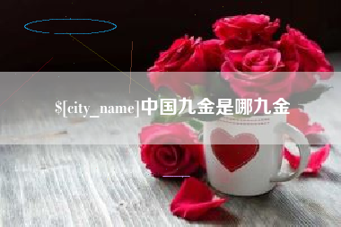 南安中国九金是哪九金