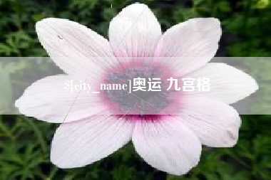南安奥运 九宫格