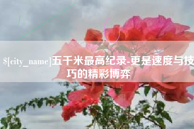 南安五千米最高纪录-更是速度与技巧的精彩博弈