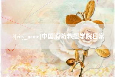 南安中国消防救援学院日常