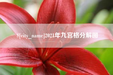 南安2021年九宫格分解图