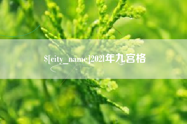南安202l年九宫格