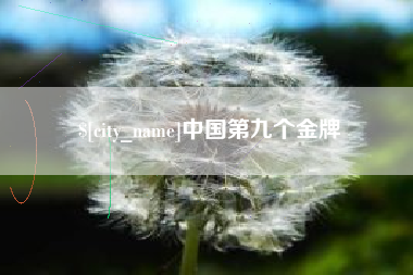 南安中国第九个金牌