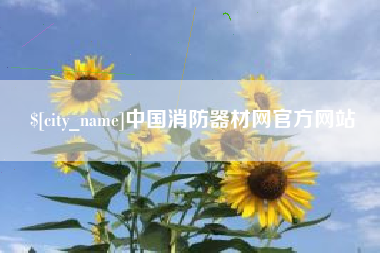 南安中国消防器材网官方网站