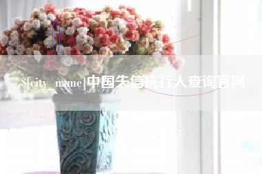 南安中国失信执行人查询官网