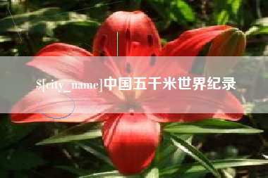 南安中国五千米世界纪录