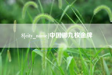 南安中国哪九枚金牌
