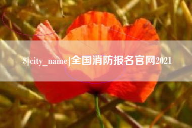 南安全国消防报名官网2021